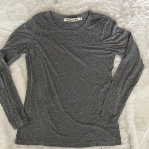 Michael Stars l/s  Grey tee shirt One Size